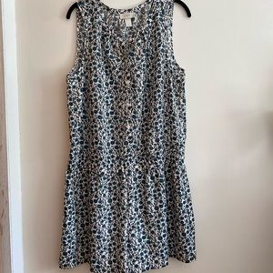 Loft Floral Blue Romper